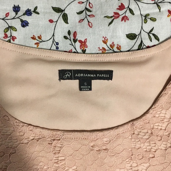 Pink Lace Top with Ruffed Sleeves - Picture 5 of 5